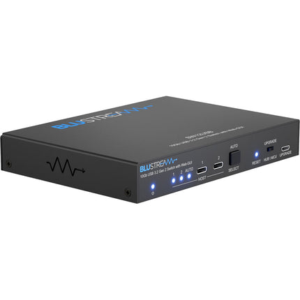 Blustream SW12USB Switch USB 3.2 Gen 2 10 Gb 2 USB-C 2 USB-A entradas