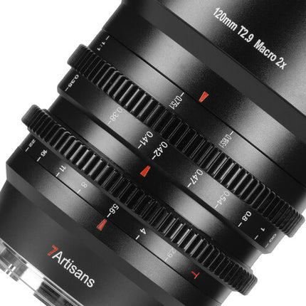 7Artisans Spectrum 120mm T2.9 Lente Macro 2x Full Frame L-Mount