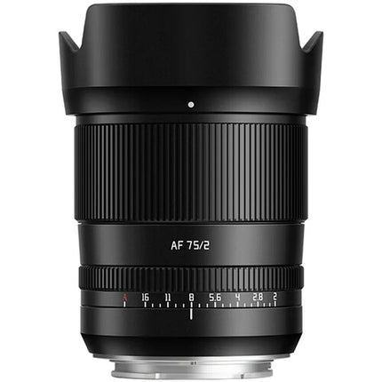 TTArtisan AF 75mm f2 Lente Full Frame Montura L Apertura f2 f16 Negro