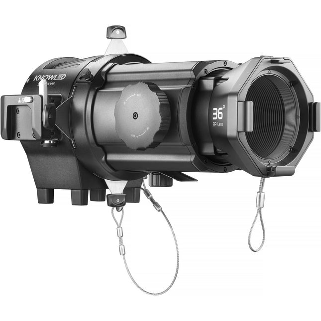 Godox Proyector para luces KNOWLED M600R y M1000R 36° con Gobo y Clip para efectos de color