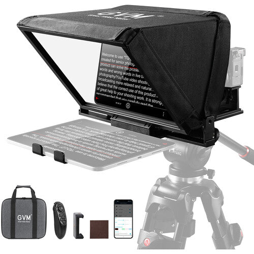 GVM Teleprompter TQ-MB Soporte para Tablets hasta 8.6" con Control Remoto