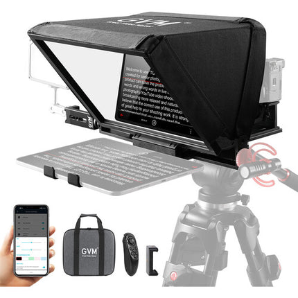 GVM Teleprompter TQ-MB Soporte para Tablets hasta 8.6" con Control Remoto