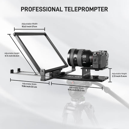 GVM Teleprompter TQ-MB Soporte para Tablets hasta 8.6" con Control Remoto