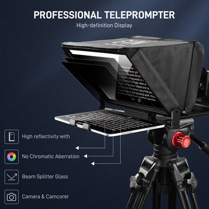 GVM Teleprompter TQ-MB Soporte para Tablets hasta 8.6" con Control Remoto