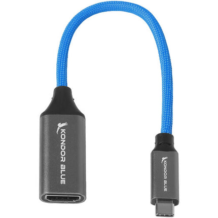 Kondor Blue Adaptador USB-C a HDMI Femenino con Cable Nylon Reforzado