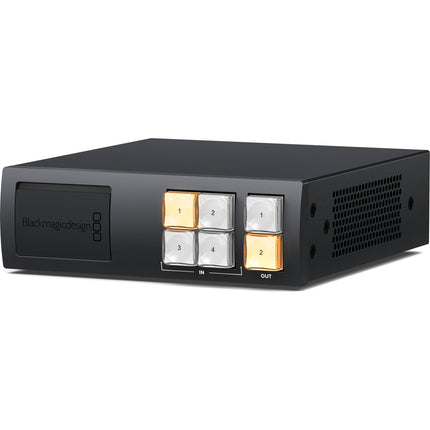 Blackmagic Design Videohub Mini 4x2 12G Router con 4 Entradas 12G-SDI y 2 Salidas 12G-SDI