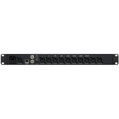 Blackmagic Design 2110 IP SDI a HDMI 12G 10 Convertidor con 10 Salidas XLR y Fuente de Poder Redundante