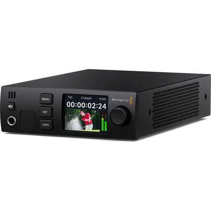 Blackmagic Design 2110 IP SDI a HDMI 12G Conversor con LCD y Alimentación Redundante