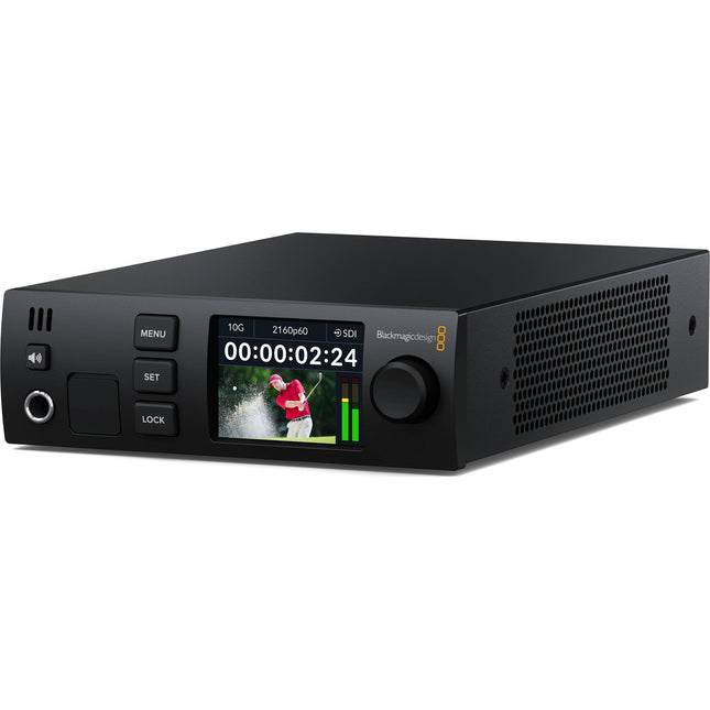 Blackmagic Design 2110 IP SDI a HDMI 12G Conversor con LCD y Alimentación Redundante