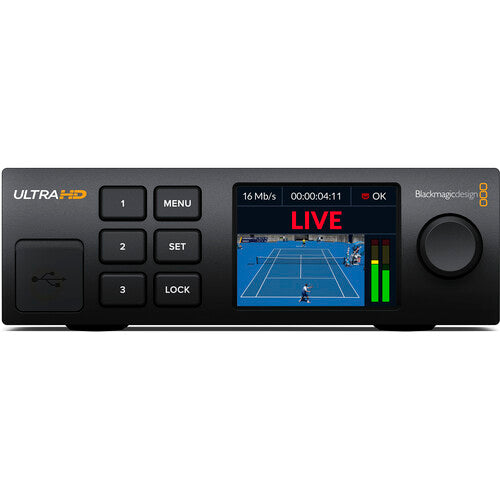 Blackmagic Design Streaming Decoder 4K Decodificador con Control de Cámara y USB-C