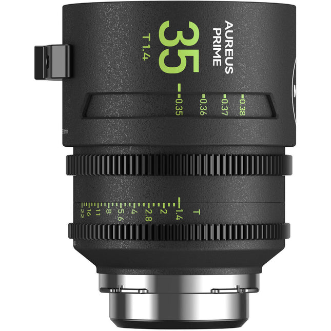 NiSi AUREUS PRIME 35mm T1.4 Lente de Cine Full-Frame con Montura ARRI PL 46mm Círculo de Imagen 300° Enfoque