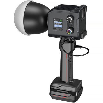SmallRig RC 100C COB LED Monoluz con Grip Batería 11000 Lux 2500-10000K