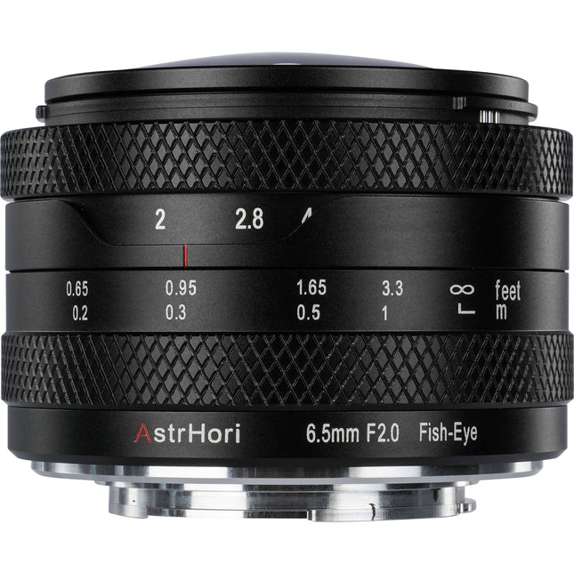 AstrHori 6.5mm f/2 Lente Ojo de Pez Ultra Gran Angular APS-C