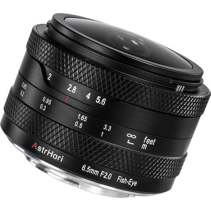 AstrHori 6.5mm f/2 Lente Ojo de Pez Ultra Gran Angular APS-C