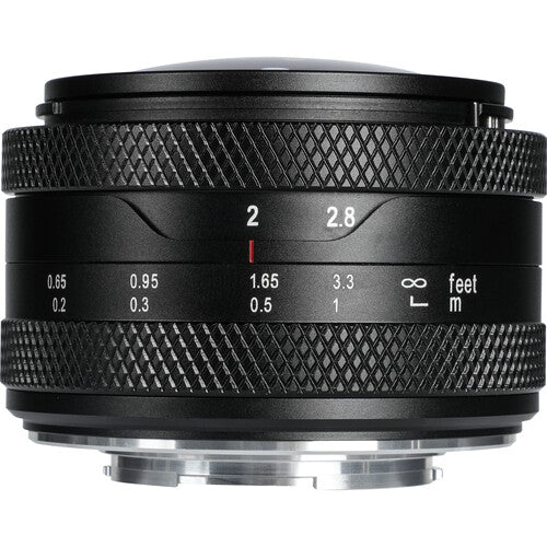 AstrHori 6.5mm f/2 Objetivo Ojo de Pez Micro Cuatro Tercios Apertura f/2 a f/22