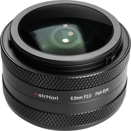 AstrHori 6.5mm f/2 Objetivo Ojo de Pez Micro Cuatro Tercios Apertura f/2 a f/22