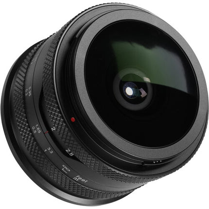 AstrHori 6.5mm f2 Lente Ojo de Pez Nikon Z APS-C f22 9 Palas
