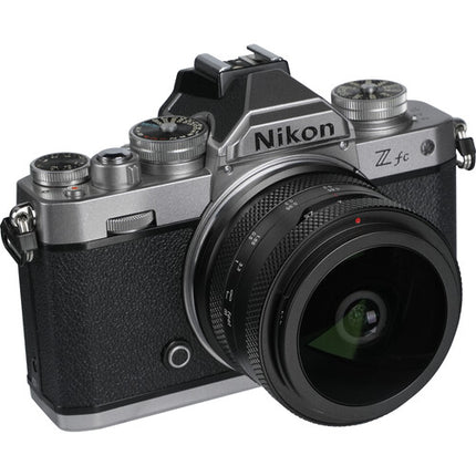 AstrHori 6.5mm f2 Lente Ojo de Pez Nikon Z APS-C f22 9 Palas