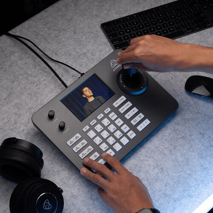Atomos Control Remoto para Cámaras A-Eye PTZ Pantalla 5 y Joystick 4D