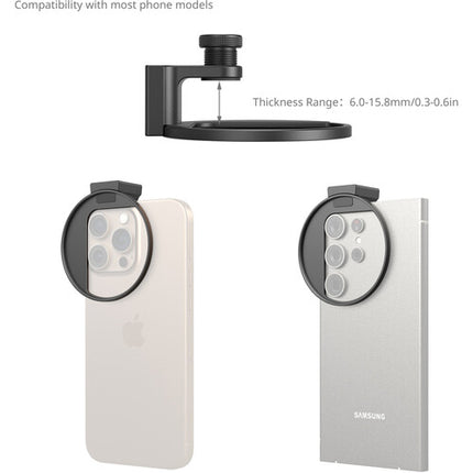 SmallRig Vibe P30 LED Luz Anillo Video con Adapter 67mm Universal
