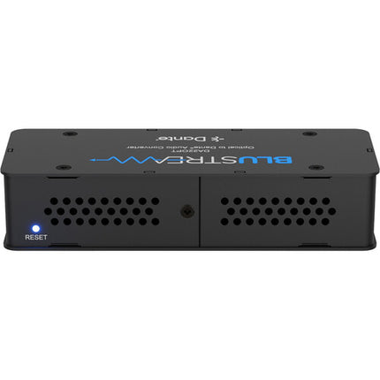 Blustream DA22OPT Convertidor de Audio Óptico a Dante con Soporte AES67 y PoE