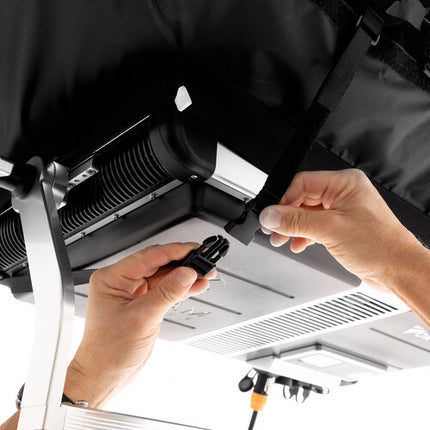 DoPchoice AIRGLOW para 2 x 1' Paneles LED Softbox Inflable con Tres Difusores y Bolsa de Transporte