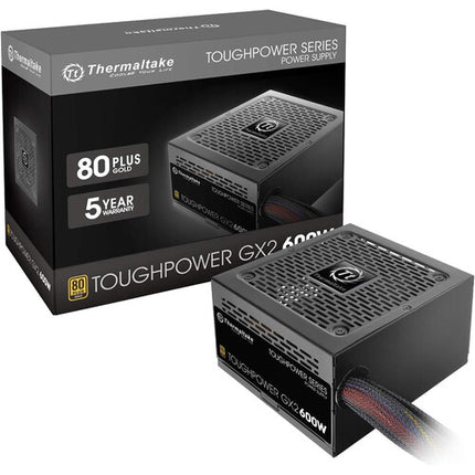 Thermaltake Toughpower GX2 600W Fuente de Poder 80 PLUS Gold 120mm Fan