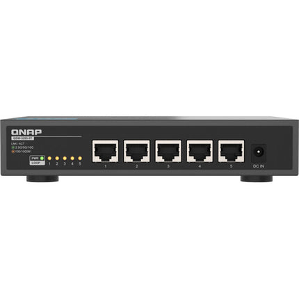 QNAP QSW-3205-5T Switch de Red 5 Puertos 10G 100 Gb/s Fanless