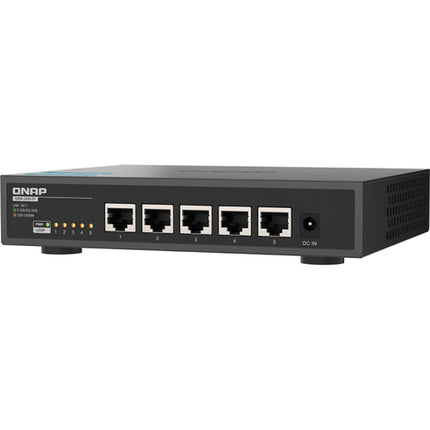 QNAP QSW-3205-5T Switch de Red 5 Puertos 10G 100 Gb/s Fanless