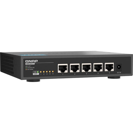QNAP QSW-3205-5T Switch de Red 5 Puertos 10G 100 Gb/s Fanless