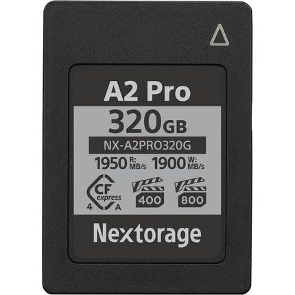 Nextorage NX-A2PRO 320GB Tarjeta de Memoria CFexpress 4.0 Type A 1950MB/s Lectura 1900MB/s Escritura
