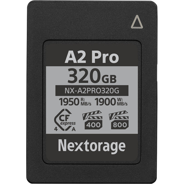 Nextorage NX-A2PRO 320GB Tarjeta de Memoria CFexpress 4.0 Type A 1950MB/s Lectura 1900MB/s Escritura