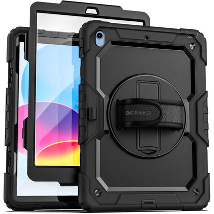 Encased Rugged Shield Funda para iPad 11" A16 con Protector y Correa