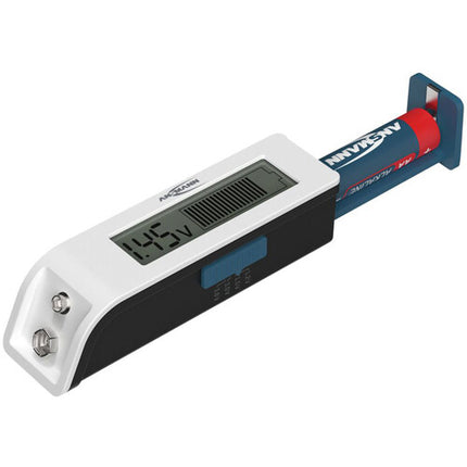 Ansmann Comfort Check Probador de Baterías para Alcalinas Litio NiMH Voltaje V portátil