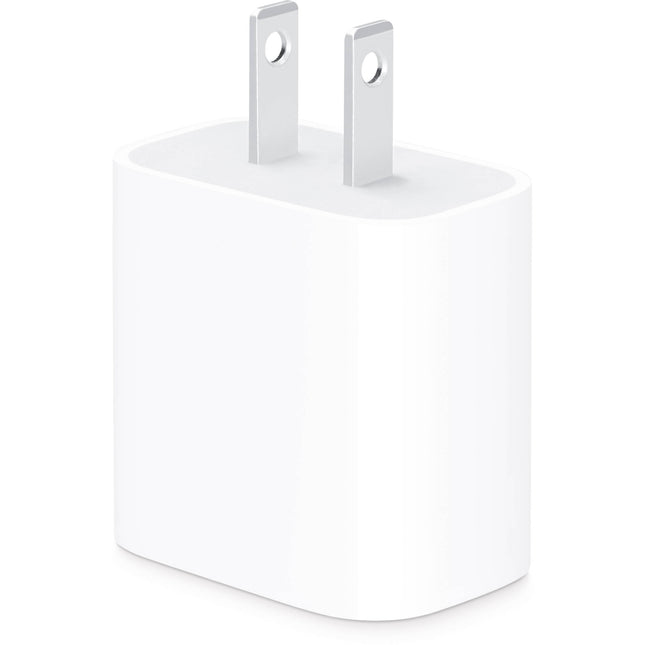 Apple 20W Adaptador de corriente USB-C con puerto único y enchufe US fijo