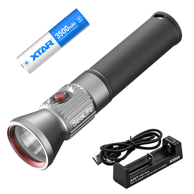 SeaLife Sea Dragon Mini 1600 linterna de buceo 1600 lúmenes kit completo