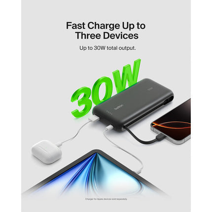 Belkin BoostCharge Power Bank 20K Batería 20000mAh 30W Negro