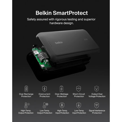 Belkin BoostCharge Power Bank 20K Batería 20000mAh 30W Negro