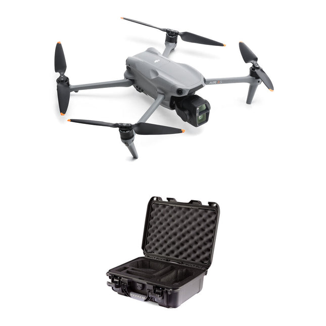 DJI Air 3S Drone con Sistema Dual 24mm 70mm y Case Nanuk 920 Impermeable