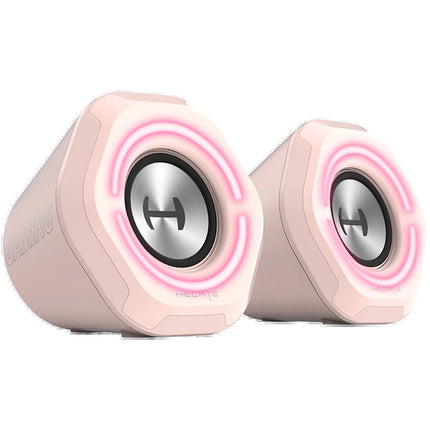 Edifier G1000 Altavoces Gaming Inalámbricos Bluetooth 5.3 RGB Rosa