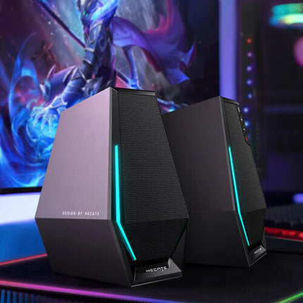 Edifier G1500 Altavoces Gaming inalámbricos Bluetooth 5.3 con iluminación RGB y modos EQ