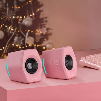 Edifier G2000 Altavoces Gaming Inalámbricos Rosa 16W Bluetooth RGB