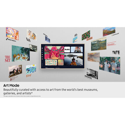 Samsung The Frame Pro LS03FW TV 75" 4K UHD HDR 120Hz Mini-LED Slim-Fit