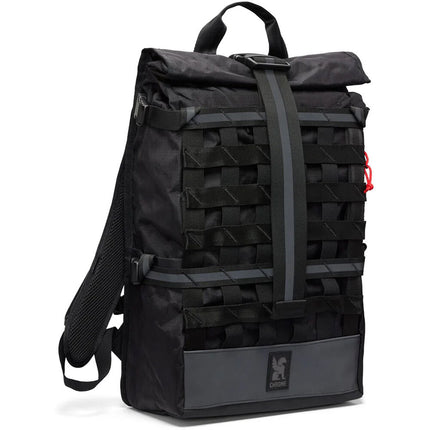 Chrome Industries Barrage Pack Mochila Negra 22L con Bolsillo para Laptop 15" y Correa Esternal