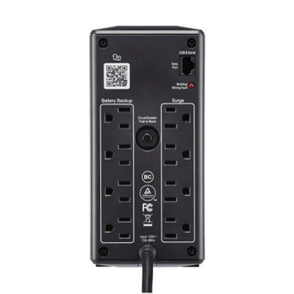 APC Back-UPS Pro BN1050M Protector contra sobretensiones y respaldo 600W 1050VA