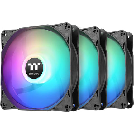 Thermaltake LE120 ARGB Ventilador para PC Pack 3 unidades negro garantía 2 años