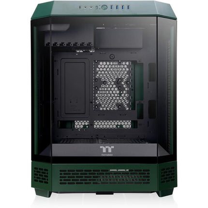 Thermaltake The Tower 600 Caja Mid-Tower Acero SGCC 2 Ventiladores 140mm Verde Racing
