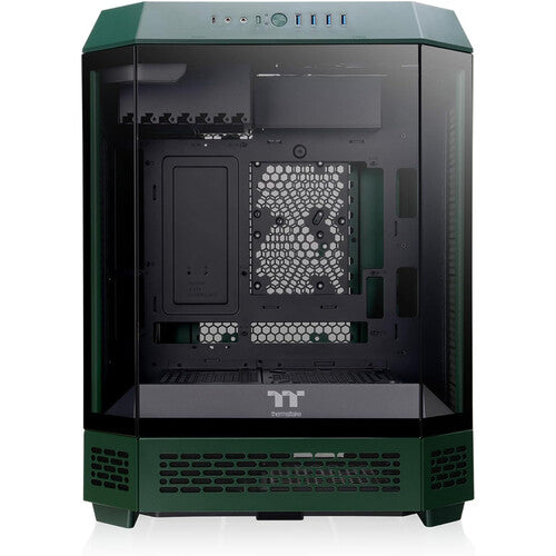 Thermaltake The Tower 600 Caja Mid-Tower Acero SGCC 2 Ventiladores 140mm Verde Racing