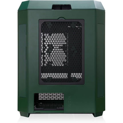 Thermaltake The Tower 600 Caja Mid-Tower Acero SGCC 2 Ventiladores 140mm Verde Racing