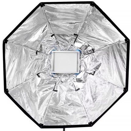 DoPchoice SNAPBAG Octa Softbox 5 pies 8 lados interior plata con difusor y baffle